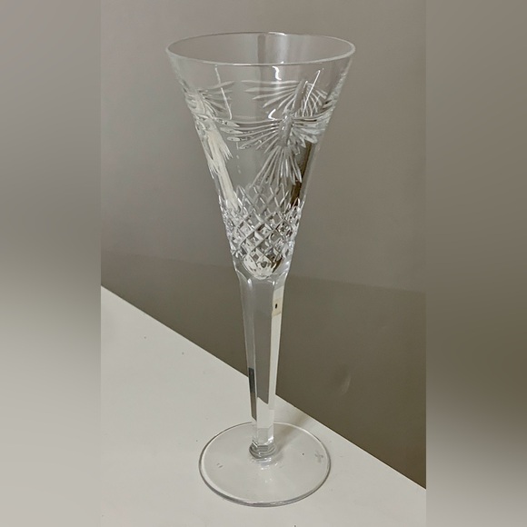 Vtg Discontinued Waterford Crystal Millennium Collection Fluted Champagne Glass - Picture 7 of 14